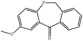 2-methoxydibenzo[b,e]oxepin-11(6H)-one Structure