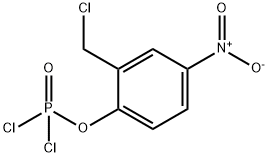 Dichloridophosphoric acid 2-(chloromethyl)-4-nitrophenyl ester,23561-36-6,结构式