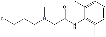 2-[(3-Chloropropyl)(methyl)amino]-N-(2,6-dimethylphenyl)acetamide|