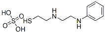 2-[(2-Anilinoethyl)amino]ethanethiol sulfate Structure