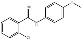 23564-74-1 o-Chloro-N-(p-methoxyphenyl)benzamidine