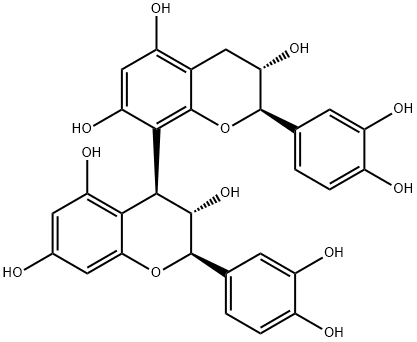 プロシアニジンB3 化学構造式