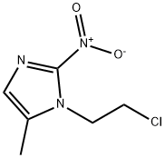 1-(2-Chloroethyl)-5-methyl-2-nitro-1H-imidazole 结构式