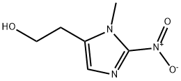 1-Methyl-2-nitro-1H-imidazole-5-ethanol Structure