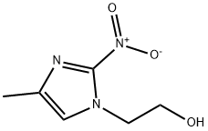 4-Methyl-2-nitro-1H-imidazole-1-ethanol,23585-80-0,结构式