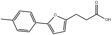 3-(5-P-甲苯基-呋喃-2-基)-烟酸, 23589-06-2, 结构式