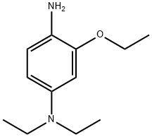 2-乙氧基-N',N'-二乙基苯-1,4-二胺 结构式
