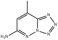 Tetrazolo[1,5-b]pyridazin-6-amine, 8-methyl- (9CI) Struktur