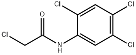 乙酰胺,2-氯-N-(2,4,5-三氯苯基)- 结构式