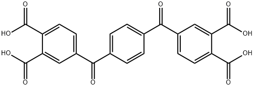3,3',4,4'-Terephthaloydiphthalic acid 化学構造式
