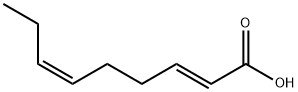 (2E,6Z)-2,6-Nonadienoic acid Structure