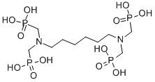 己二胺四甲叉膦酸HDTMPA, 23605-74-5, 结构式