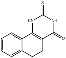 2-THIOXO-2,3,5,6-TETRAHYDROBENZO[H]QUINAZOLIN-4(1H)-ONE Struktur