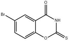 6-Bromo-2-thio-2H-1,3-benzoxazine-2,4(3H)-dione Struktur