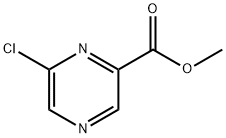 2-Chloro-6-pyrazinecarboxylic acid methyl ester Structure