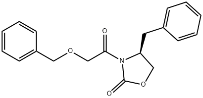 (S)-(+)-4-Benzyl-3-benzyloxyacetyl-2-oxazolidinone,236110-81-9,结构式