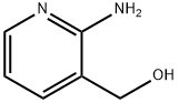 2-アミノ-3-ピリジンメタノール 化学構造式