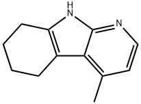 6,7,8,9-Tetrahydro-4-methyl-5H-pyrido[2,3-b]indole Struktur