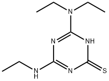 4-(diethylamino)-6-(ethylamino)-1,3,5-triazine-2(1H)-thione  Struktur