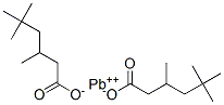 3,5,5-trimethylhexanoic acid, lead salt Struktur