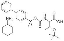 BPOC-THR(TBU)-OH CHA 化学構造式