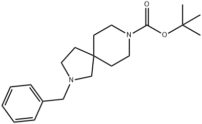 2-苄基-2,8-二氮杂螺[4.5]癸烷-8-羧酸叔丁酯, 236406-40-9, 结构式