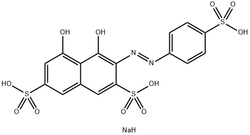 2-(4-スルホフェニルアゾ)-1,8-ジヒドロキシナフタレン-3,6-ジスルホン酸三ナトリウム水和物