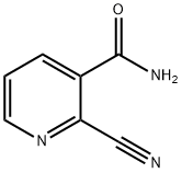 2-CYANOPYRIDINE-3-CARBOXAMIDE Structure