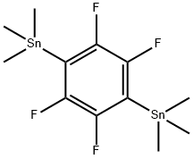 2,3,5,6-Tetrafluoro-1,4-bis(trimethylstannyl)benzene Structure