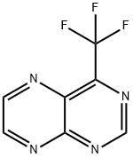 4-Trifluoromethylpteridine 结构式