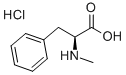 (S)-2-(甲基氨基)-3-苯基丙酸盐酸盐, 2366-30-5, 结构式