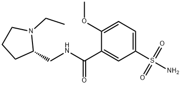 左旋舒必利 结构式