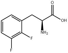 DL-2,3-DIFLUOROPHENYLALANINE Struktur