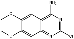 2-Chloro-4-amino-6,7-dimethoxyquinazoline Struktur