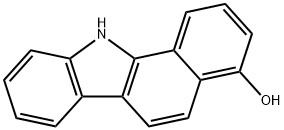 4-HYDROXY-11H-INDOLO[2,3-F]NAPHTHALENE Struktur