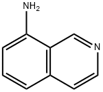 8-アミノイソキノリン 化学構造式