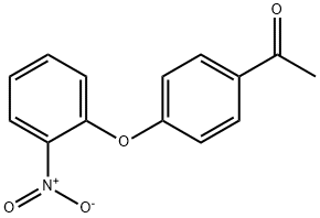1-(4-(2-NITROPHENOXY)PHENYL)ETHANONE Structure