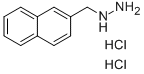 1-((naphthalen-6-yl)methyl)hydrazine dihydrochloride Structure