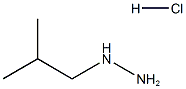 2-甲基丙基肼盐酸盐,237064-47-0,结构式