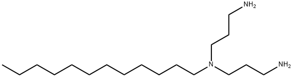 N-(3-aminopropyl)-N-dodecylpropane-1,3-diamine Struktur