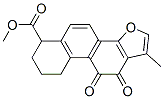 6,7,8,9,10,11-Hexahydro-1,6-dimethyl-10,11-dioxophenanthro[1,2-b]furan-6-carboxylic acid Struktur