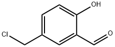 5-(CHLOROMETHYL)-2-HYDROXYBENZALDEHYDE Structure