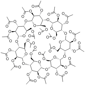 TRIACETYL-BETA-CYCLODEXTRIN Struktur