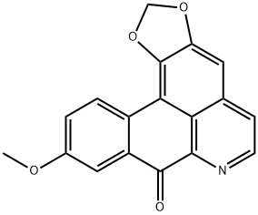 9-메톡시-1,2-메틸렌디옥시-7-옥사포르핀