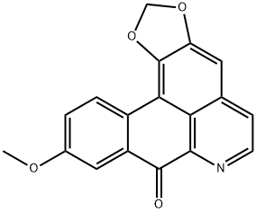 9-METHOXY-1,2-METHYLENEDIOXY-7-OXAPORPHINE Structure