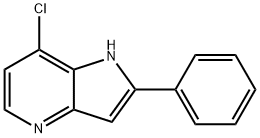 7-Chloro-2-phenyl-1H-pyrrolo[3,2-b]pyridine Struktur