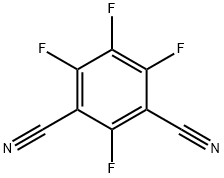 テトラフルオロイソフタロニトリル 化学構造式