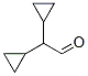 dicyclopropylacetaldehyde Structure