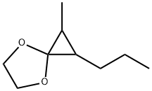 4,7-Dioxaspiro[2.4]heptane,  1-methyl-2-propyl- 结构式