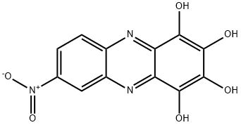 7-Nitrophenazine-1,2,3,4-tetrol,23774-12-1,结构式